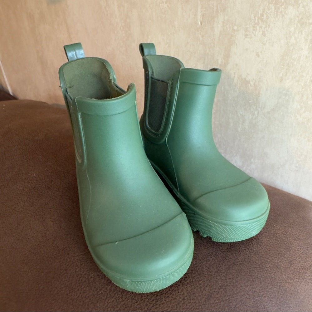 BearPaw Toddler Green Rain Boots